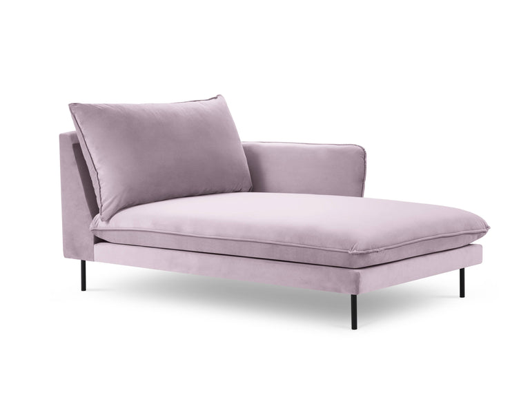 cosmopolitan-design-chaise-longue-vienna-hoek-rechts-velvet-lavendelkleurig-zwart-170x110x95-velvet-banken-meubels1