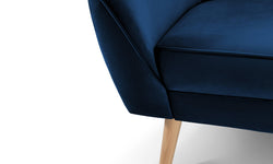 Fauteuil Marcello velvet