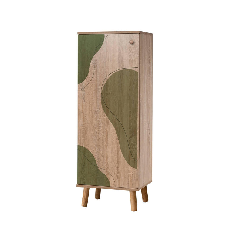 kalune-design-schoenenkast-vegas-groen-hout-kasten-meubels1