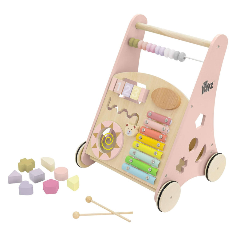 ml-design-loopwagen-montessori-roze-hout-speelgoed-baby-kind1