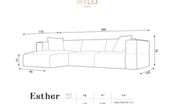 milo casa-hoekbank esther links velvet-groen--velvet-banken-meubels_7998675