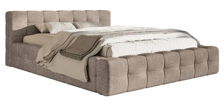 Tilly bedframe chenille met opbergvak 200 x 220 cm