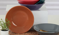 hermia-set van 6 diepe borden terrance keramiek-multicolour--keramiek-servies-koken & tafelen8