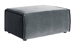 Hocker Crusado velvet