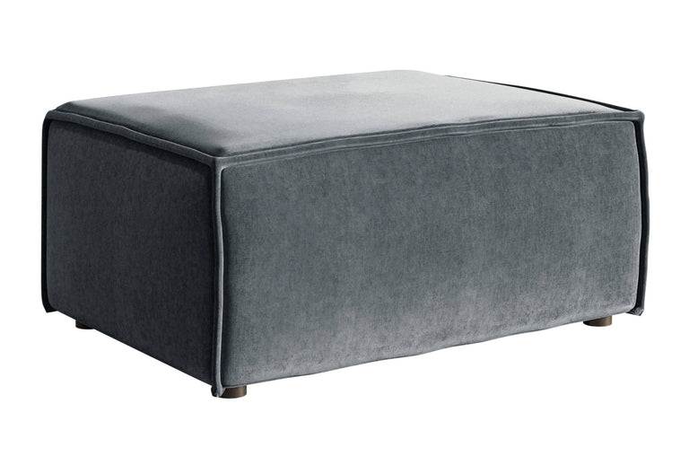 Hocker Crusado velvet