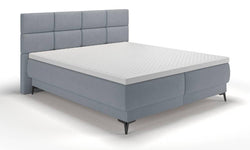 Boxspring Reyuno velvet met opbergruimte 180 x 200 cm