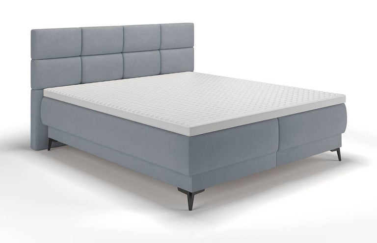 Boxspring Reyuno velvet met opbergruimte 180 x 200 cm