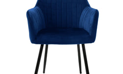 Set van 2 eetkamerstoelen Layla velvet