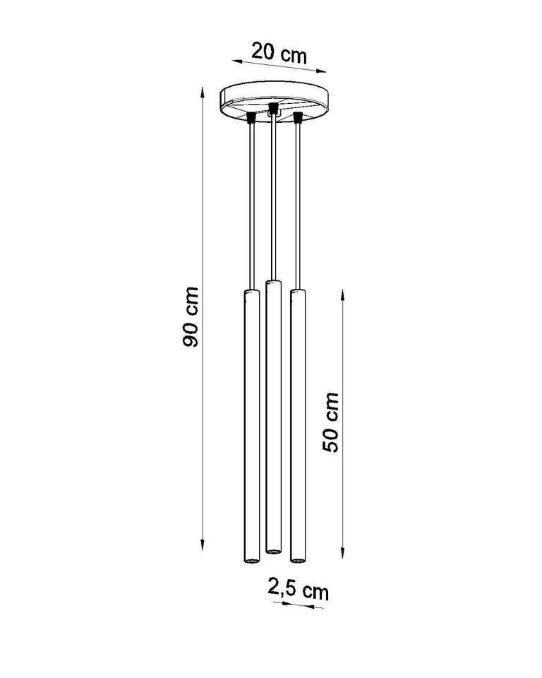 Hanglamp Julie 3-lichts