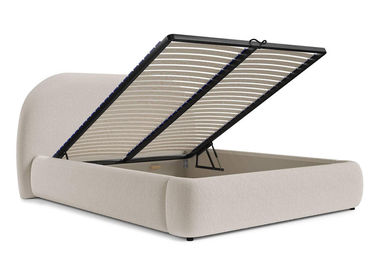 Bedframe Philipa bouclé 180 x 200 cm