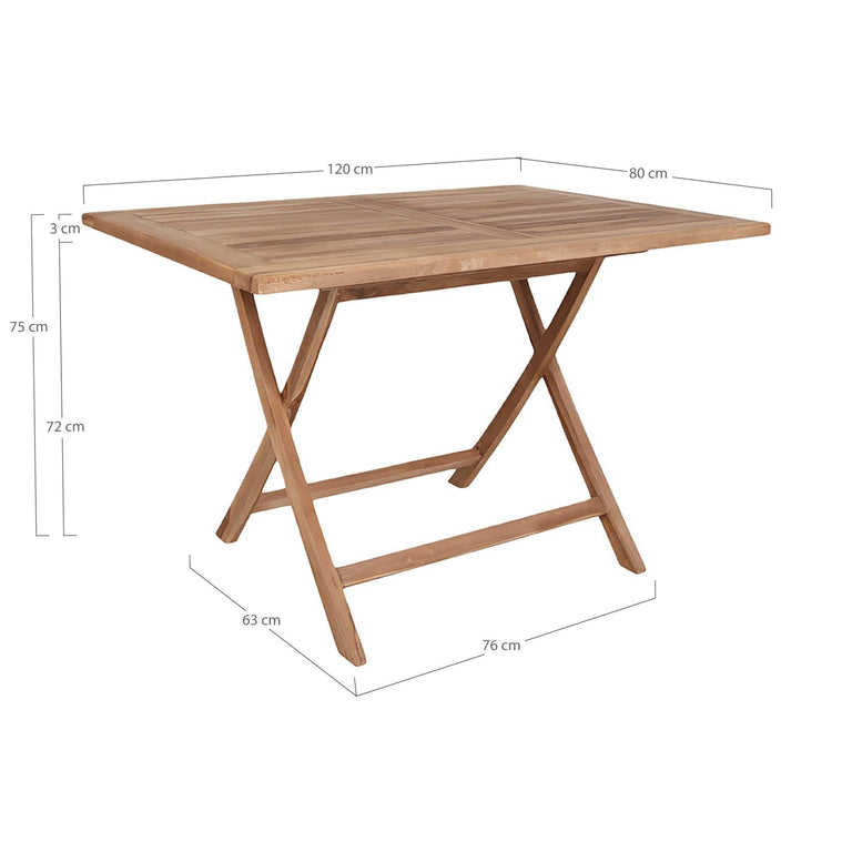 Tuintafel Oviedo Teakhout