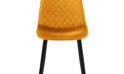 Set van 4 eetkamerstoelen Wisk velvet