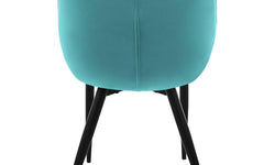 Set van 8 eetkamerstoelen Saga velvet