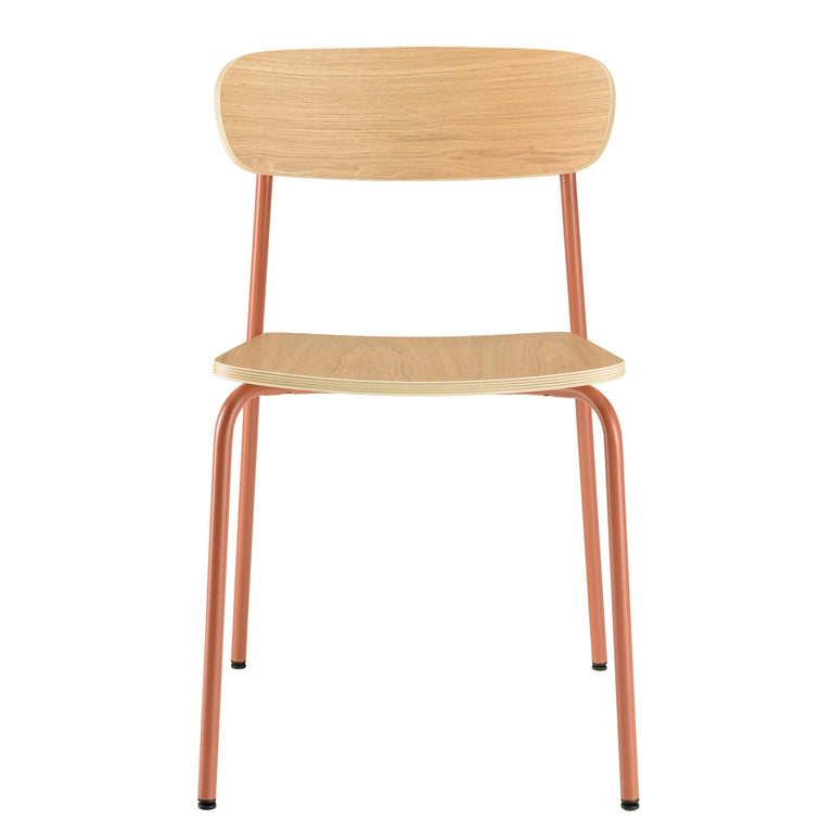 Set van 2 eetkamerstoelen Tom