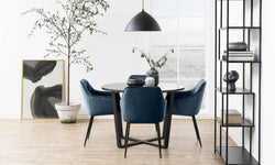 naduvi-collection-eetkamerstoel-harvey velvet-donkerblauw-velvet-stoelen-& fauteuils-meubels9