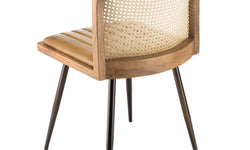 Set van 2 eetkamerstoelen Marcel leer