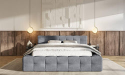 Tilly bedframe chenille met opbergvak 200 x 220 cm