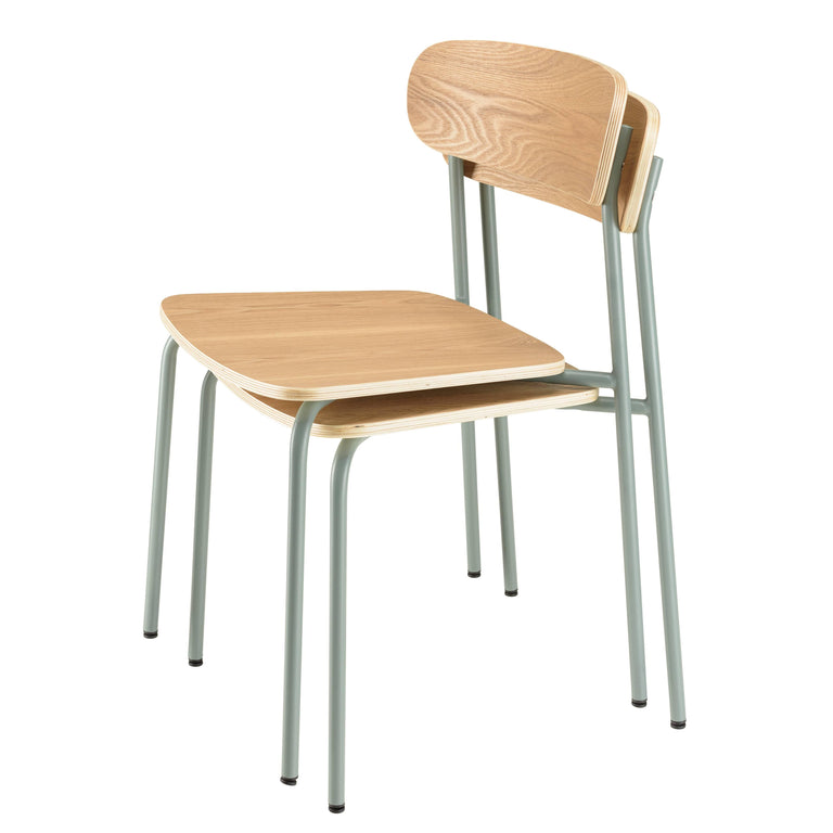 Set van 2 eetkamerstoelen Tom