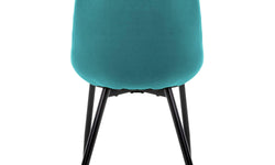 Set van 2 eetkamerstoelen Mana velvet