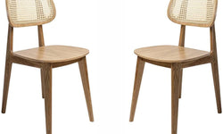 Set van 2 Tulio eetkamerstoelen