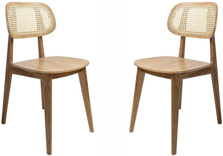 Set van 2 Tulio eetkamerstoelen