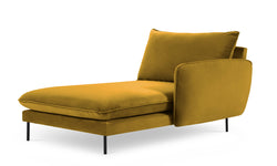 cosmopolitan-design-chaise-longue-vienna-hoek-rechts-velvet-geel-zwart-170x110x95-velvet-banken-meubels2