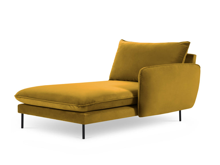 cosmopolitan-design-chaise-longue-vienna-hoek-rechts-velvet-geel-zwart-170x110x95-velvet-banken-meubels2