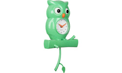 Wandklok Owl met pendulum