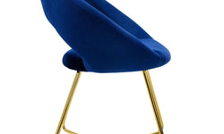 Set van 2 eetkamerstoelen Erna velvet