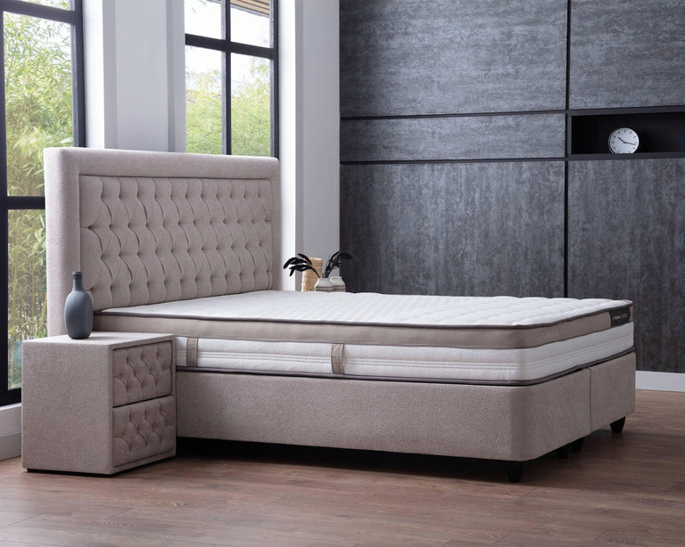 Boxspring Oxybedd met opbergruimte 140 x 200 cm