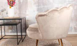 Fauteuil Feliz velvet