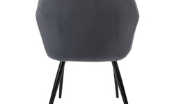 Set van 8 eetkamerstoelen Amino velvet