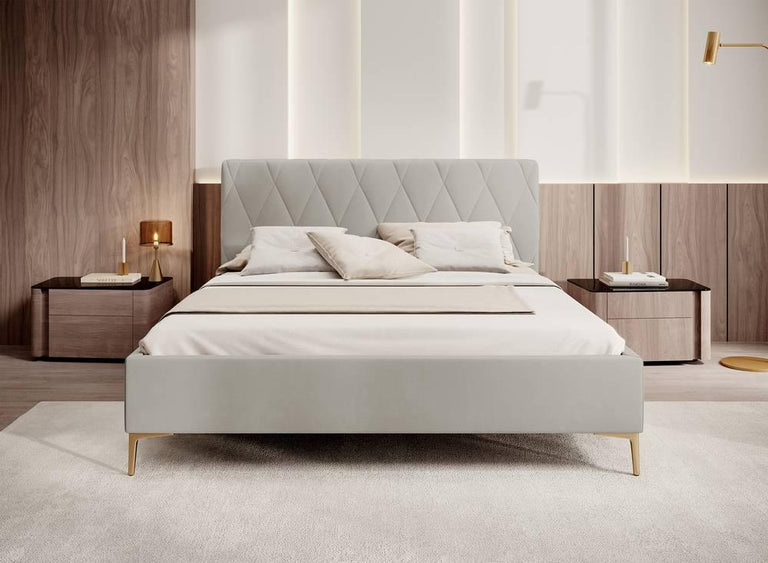 Bedframe Ticaro velvet 180 x 200 cm