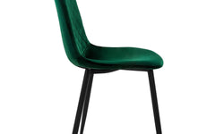 Set van 4 eetkamerstoelen Wisk velvet