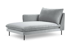 cosmopolitan-design-chaise-longue-vienna-hoek-links-velvet-lichtgrijs-zwart-170x110x95-velvet-banken-meubels1