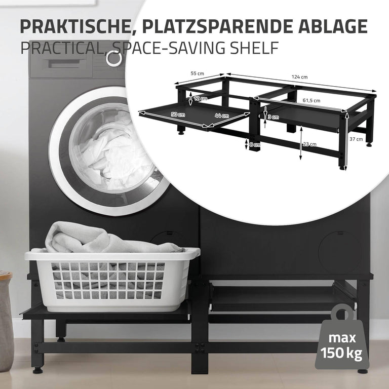 ml-design-set-van2wasmachineonderstellen cato uittrekbaar-zwart-staal-sanitair-bed- bad3