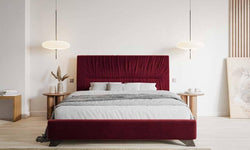 Bedframe Lea velvet 160 x 200 cm