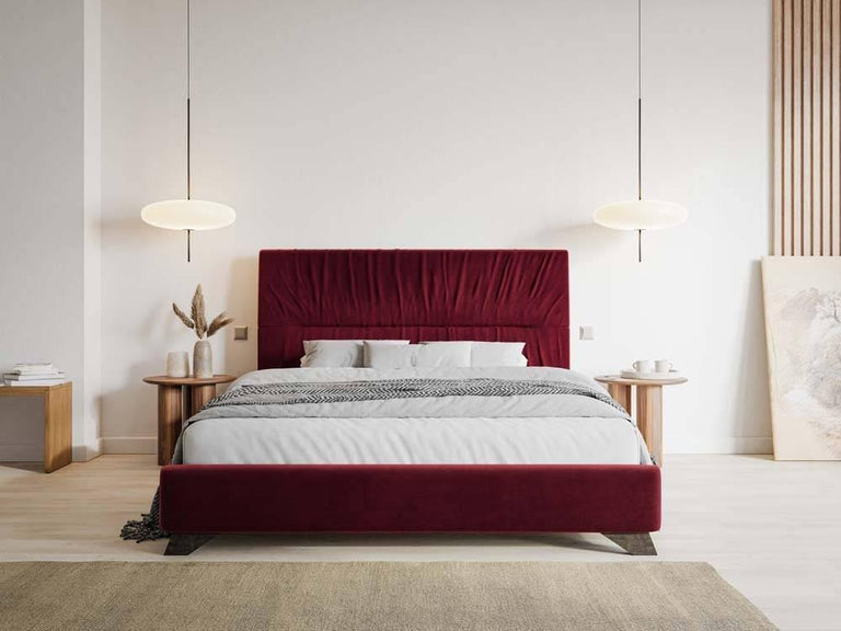 Bedframe Lea velvet 160 x 200 cm