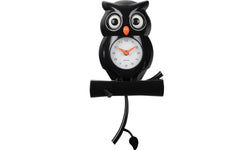 Wandklok Owl met pendulum