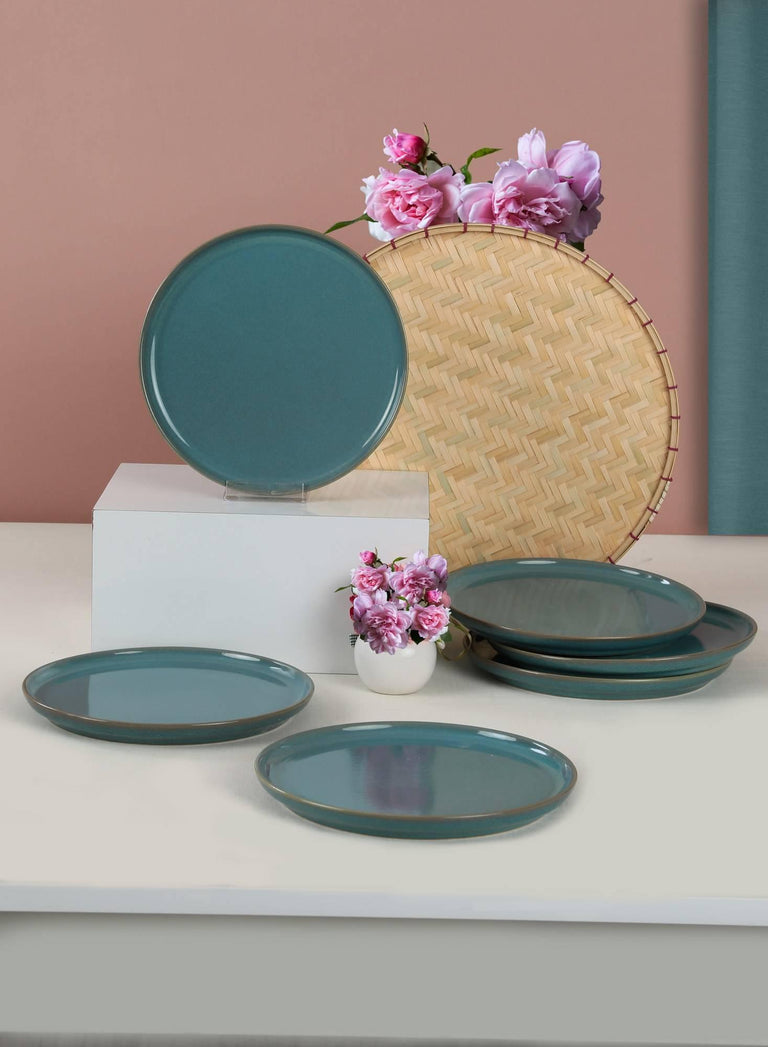 hermia-set van 6 dessertborden armin keramiek-turquoise--keramiek-servies-koken & tafelen6