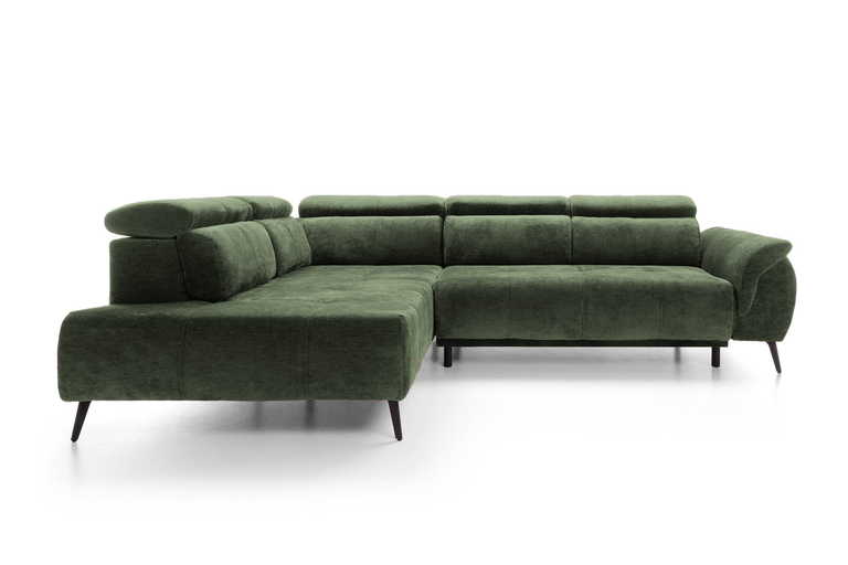 naduvi-collection-hoekbank-germaibiglinks-groen-velvet-chenille-touch (100% polyester)-banken-meubels2