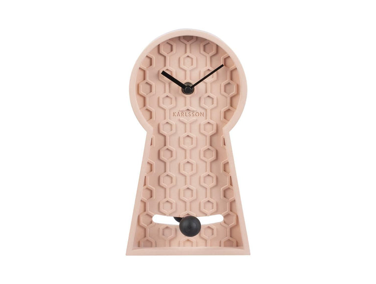 Tafelklok Honeycomb met pendulum