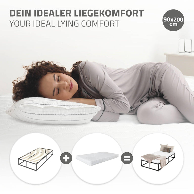 Bedframe Peter met matras 120 x 200 cm