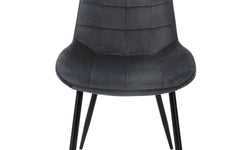 Set van 8 eetkamerstoelen Bea velvet