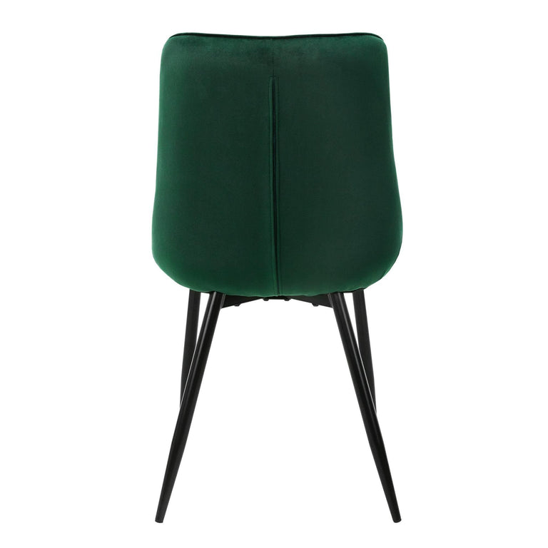 Set van 8 eetkamerstoelen Bea velvet