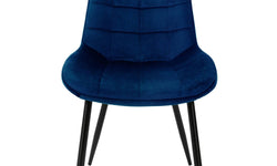 Set van 8 eetkamerstoelen Bea velvet