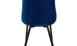 Set van 8 eetkamerstoelen Bea velvet