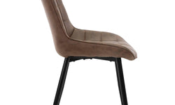 Set van 8 eetkamerstoelen Bea velvet