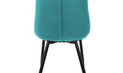 Set van 6 eetkamerstoelen Bea velvet