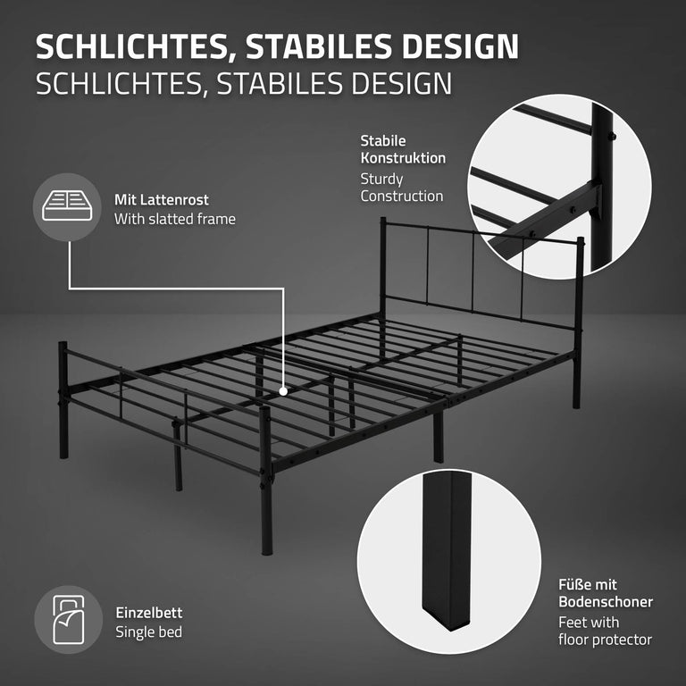 Bedframe Lesley 120 x 200 cm